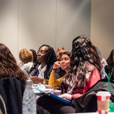 Annual Conference attendees enjoying 2018 sessions.