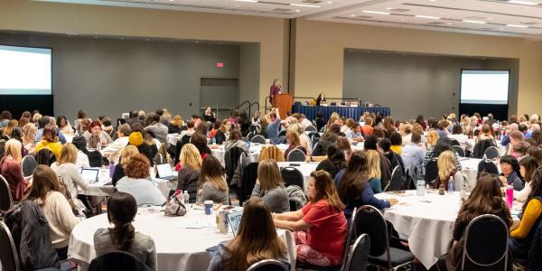 Session attendees at an NAEYC conference.