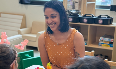 margi bhansali teaching young children