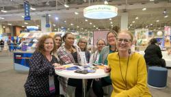 a group of women at annual conference